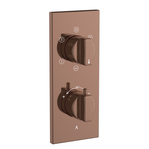 Thermatik-R In-wall Thermostatic Shower Valve with 5-Way Diverter
