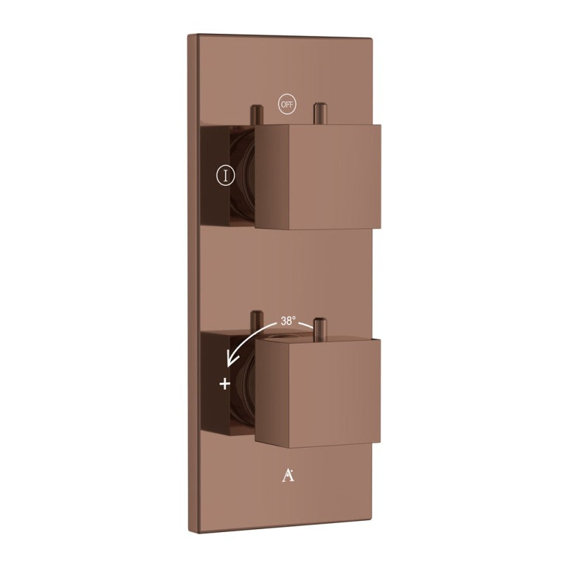 Thermatik-S In-wall Thermostatic Shower Valve with 2-Way Diverter