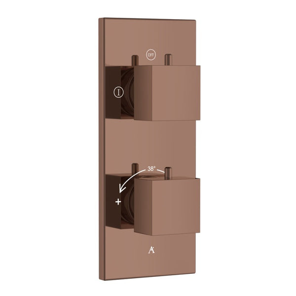 Thermatik-S In-wall Thermostatic Shower Valve with 2-Way Diverter