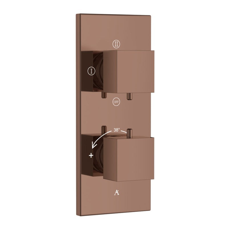 Thermatik-S In-wall Thermostatic Shower Valve with 3-Way Diverter