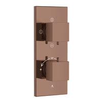 Thermatik-S In-wall Thermostatic Shower Valve with 3-Way Diverter