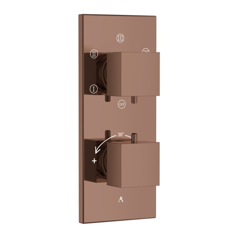 Thermatik-S In-wall Thermostatic Shower Valve with 5-Way Diverter