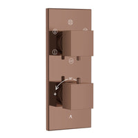 Thermatik-S In-wall Thermostatic Shower Valve with 5-Way Diverter