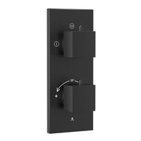 Thermatik-S In-wall Thermostatic Shower Valve with 2-Way Diverter