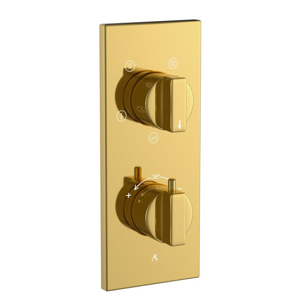 Thermatik-R In-wall Thermostatic Shower Valve with 4-Way Diverter