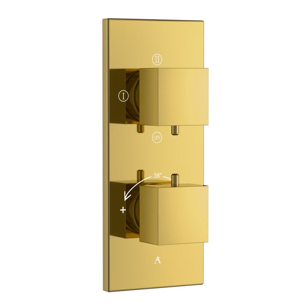 Thermatik-S In-wall Thermostatic Shower Valve with 3-Way Diverter