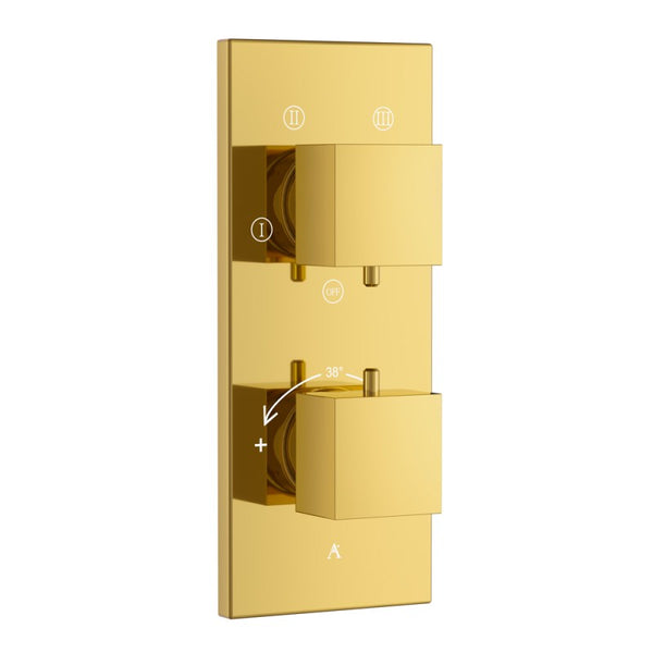 Thermatik-S In-wall Thermostatic Shower Valve with 4-Way Diverter