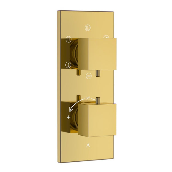 Thermatik-S In-wall Thermostatic Shower Valve with 5-Way Diverter