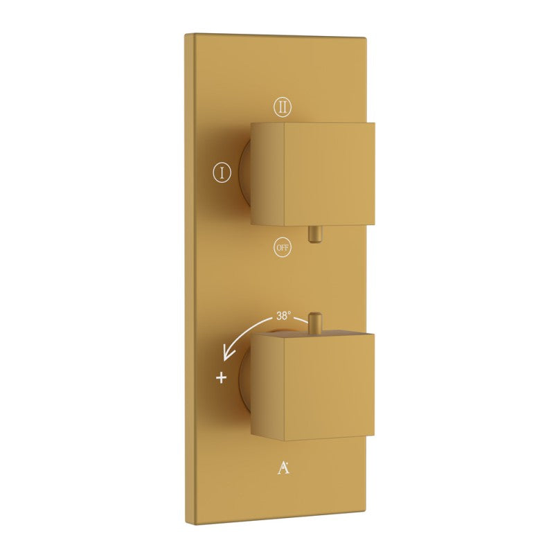Thermatik-S In-wall Thermostatic Shower Valve with 3-Way Diverter