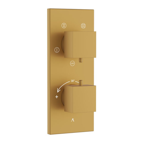 Thermatik-S In-wall Thermostatic Shower Valve with 4-Way Diverter