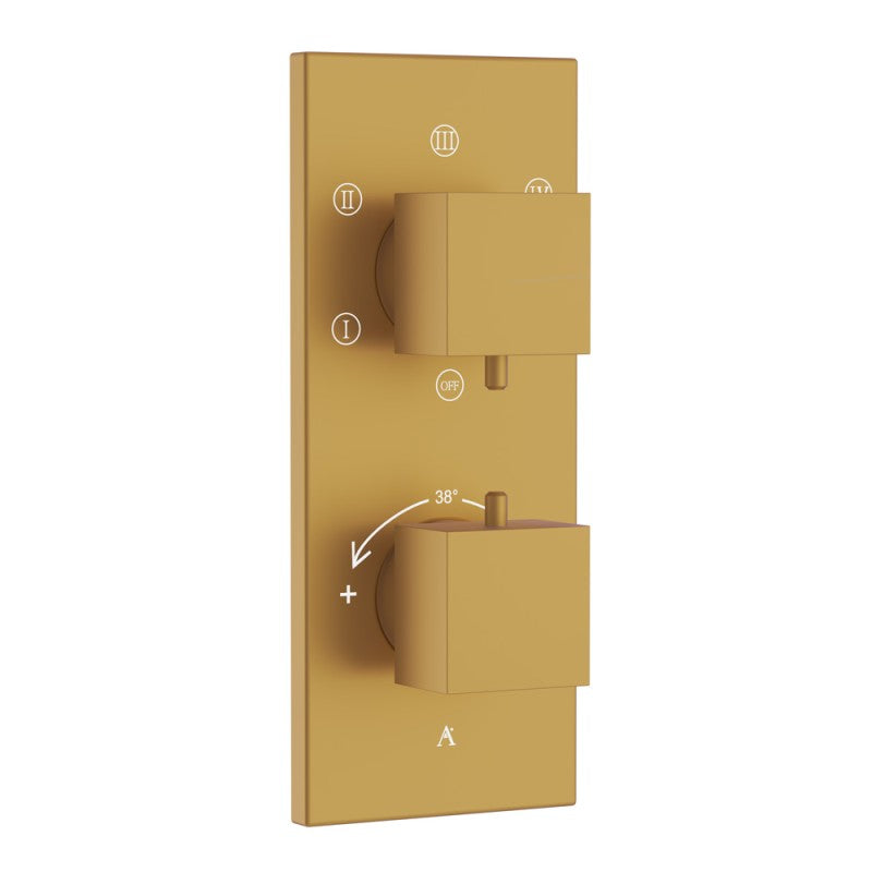 Thermatik-S In-wall Thermostatic Shower Valve with 5-Way Diverter