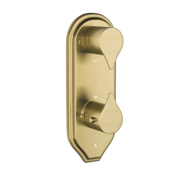 Thermostatic shower valve
