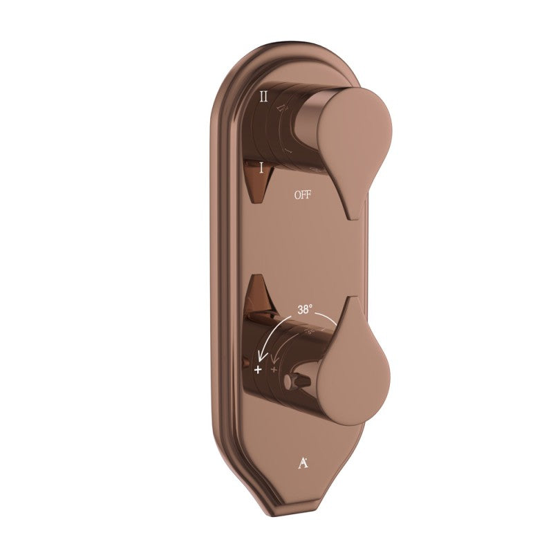Thermostatic Shower Valve with 4-Way Diverter