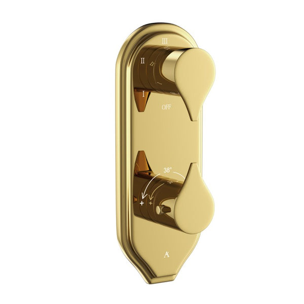 Thermostatic Shower Valve with 5-Way Diverter