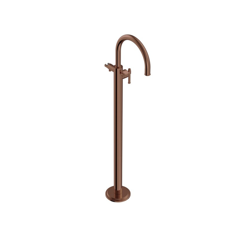 Exposed Parts of Floor Mounted Single Lever Bath Mixer