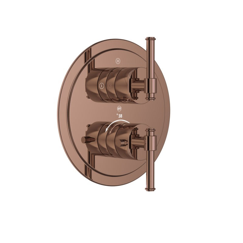 Exposed Part Kit of Thermostatic Shower Mixer with 3-way diverter
