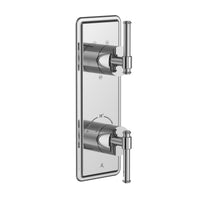 Exposed Part Kit of Thermostatic Shower Mixer with 4-way diverter