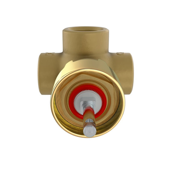 In-wall Body of Single Lever Manual Shower Valve