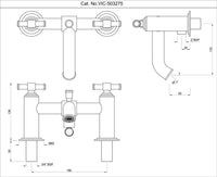 H Type Bath and Shower Mixer