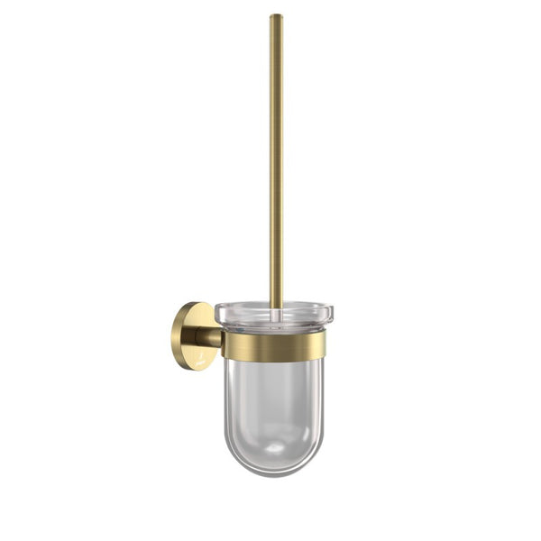 Toilet Brush &amp; Holder - Chrome