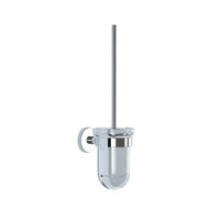 Toilet Brush &amp; Holder - Chrome