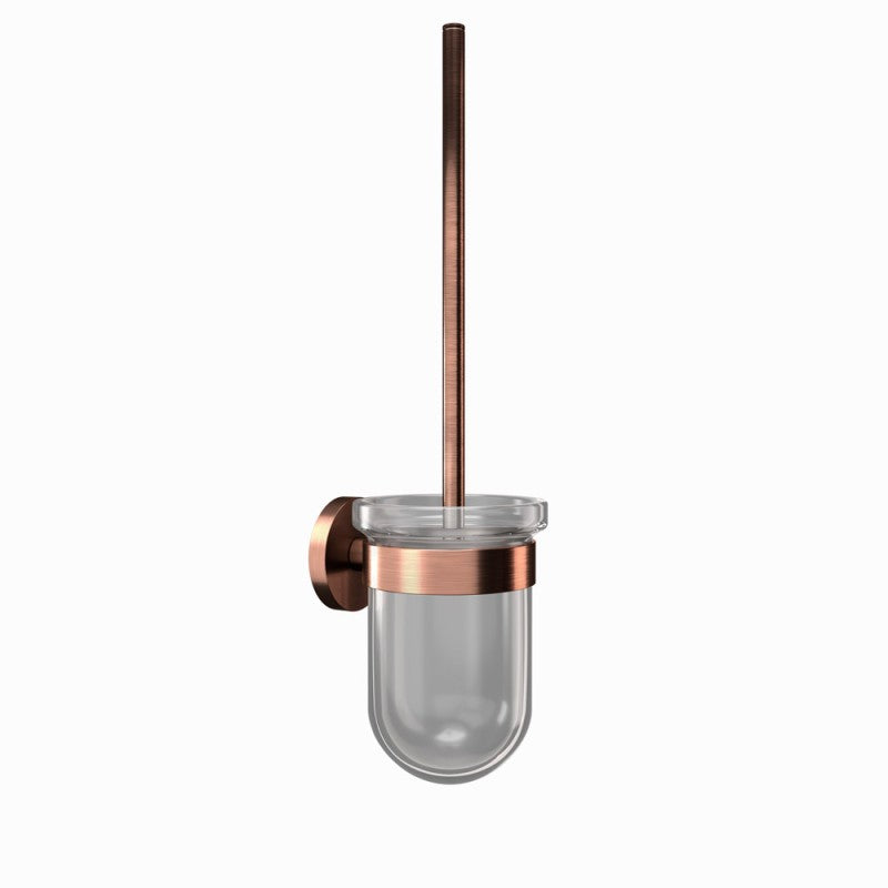Toilet Brush &amp; Holder - Chrome