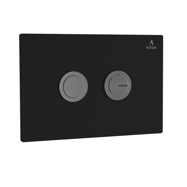 Cilica Pneumatic Black Glass Control Plate