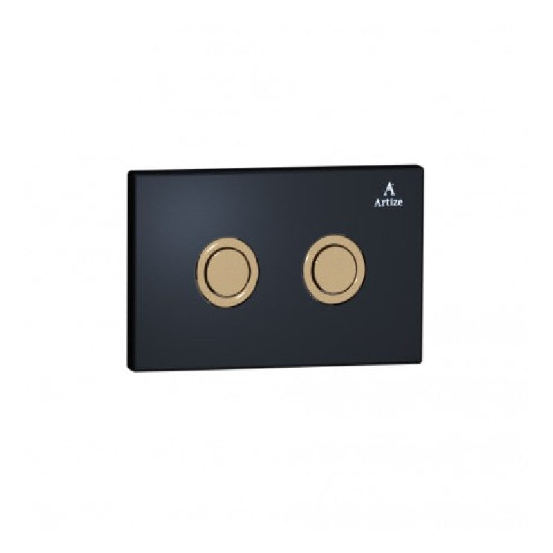 Cilica Pneumatic Black Glass Control Plate