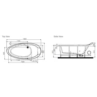 Artize Tiaara Superior Whirlpool And Airpool Combi System