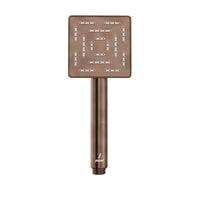 Maze Single Function 95X95mm Square Hand Shower