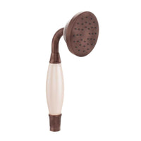 Traditional Single Function 78mm Round Hand Shower