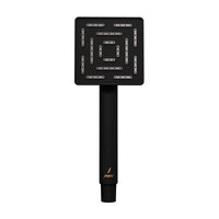 Maze Single Function 95X95mm Square Hand Shower