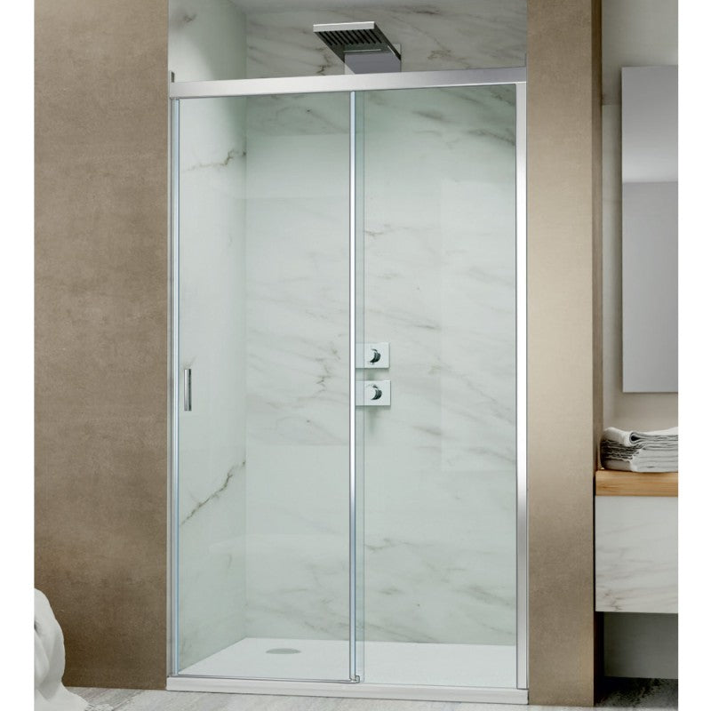 Optima Wall to wall shower enclosure | Clear Glass - 1000mm