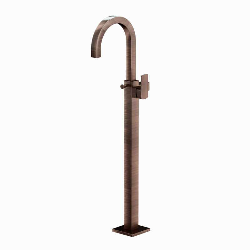 Exposed Parts of Floor Mounted Single Lever Bath Mixer