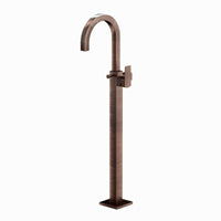 Exposed Parts of Floor Mounted Single Lever Bath Mixer