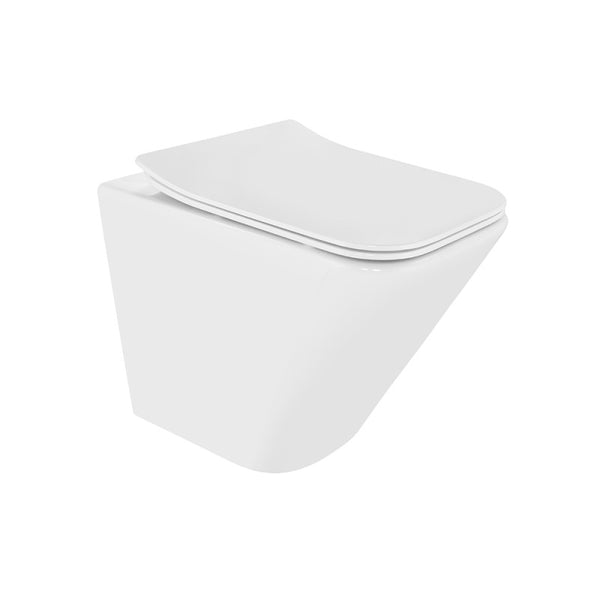 Rimless Back To Wall Toilet