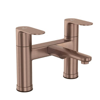 2 Hole H Type Bath Filler - Chrome