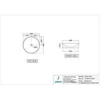 Thin Rim Counter Top Basin