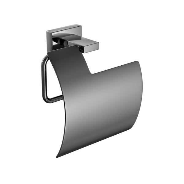 Toilet Paper Holder with Lid