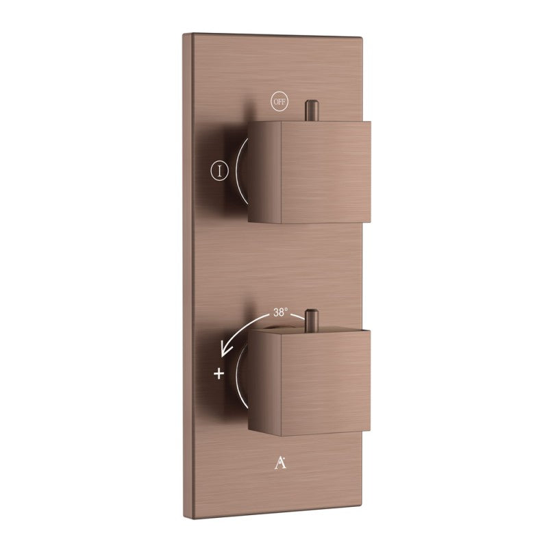 Thermatik-S In-wall Thermostatic Shower Valve with 2-Way Diverter