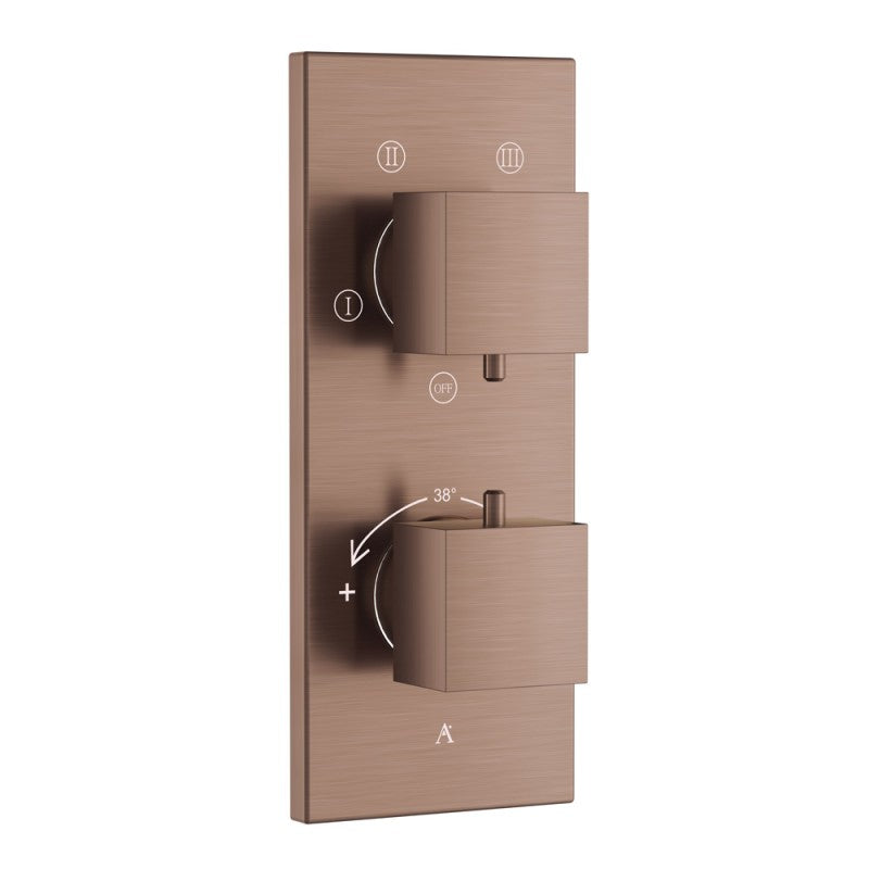 Thermatik-S In-wall Thermostatic Shower Valve with 4-Way Diverter