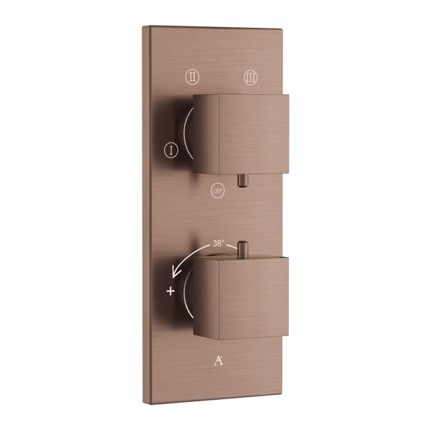 Thermatik-S In-wall Thermostatic Shower Valve with 4-Way Diverter
