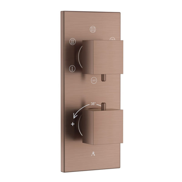 Thermatik-S In-wall Thermostatic Shower Valve with 5-Way Diverter