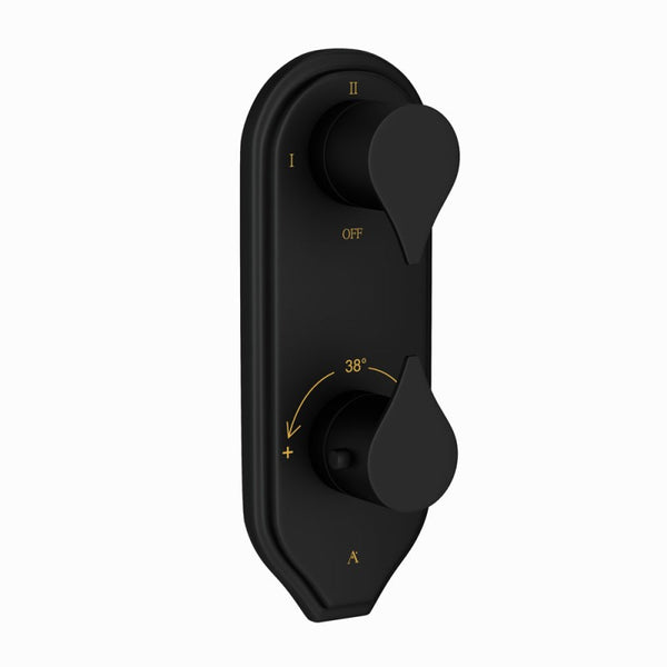 Thermostatic shower valve