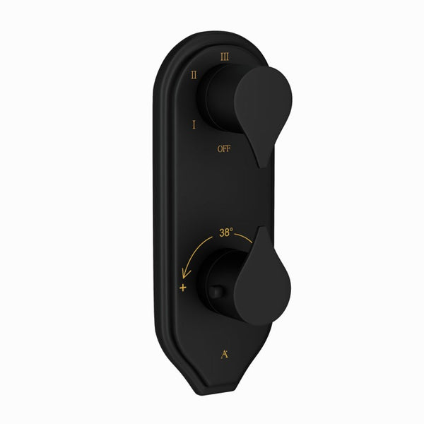 Thermostatic Shower Valve with 5-Way Diverter