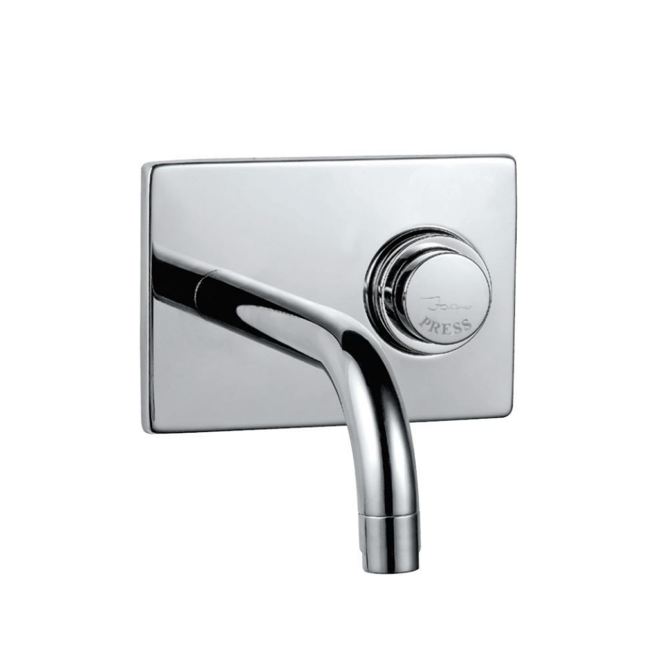 Pressmatic Taps Non-Concussive Basin Tap, Wall Mounted