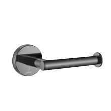 Continental Toilet Roll Holder Black Chrome