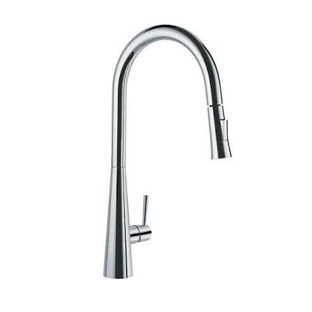 Flo2 Sink Mixer Flo2 Single Lever Pulldown Sink Mixer With Spray & Aerated Flow Sprayhead