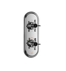 Queens Prime Thermostatic Shower Mixer 3-way Trim Kit