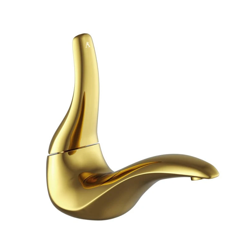 Artize Tailwater basin mixer in Gold Bright PVD